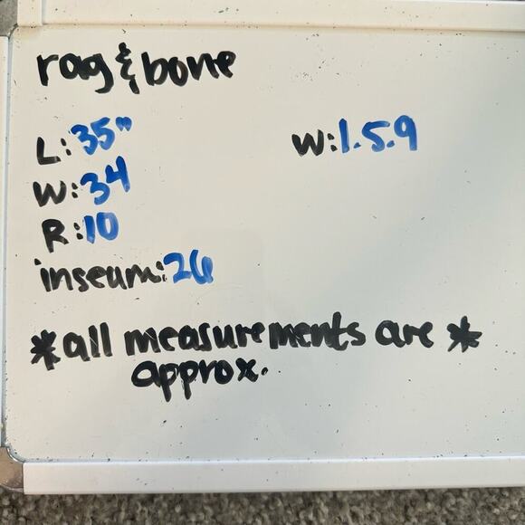 Rag & Bone X Boyfriend Embroidered Jeans Women's 30 Distressed Streetwear Boho - Picture 3 of 14